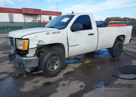 2009 GMC Sierra 2500Hd Work Truck из США, поврежденный, VIN 1GTHC44K19F161853